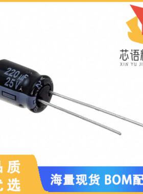 全新EEU-FR1E221原装(CAP ALUM 220UF 20% 25V RADIA