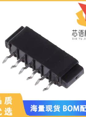 全新5-487509-5原装(TRIOMATE ASY V 6P L=4.064,LDF