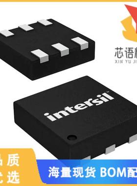 全新ISL9104IRUWZ-T原装(IC REG BUCK 1.2V 500MA 6U