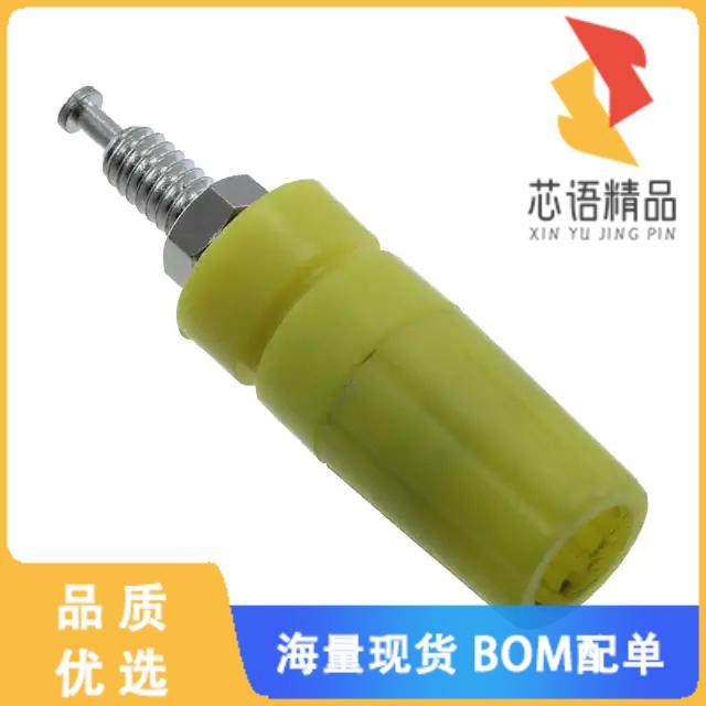 全新BU-P3760-4原装(CONN BIND POST FLUTED YELLOW)正品