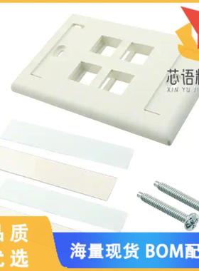 全新NK4FIWY原装(FACEPLATE SNGL GANG 4PORT WHITE)正品