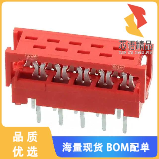 全新1-215570-0原装(CONN DIP HDR IDC 10POS 28AWG