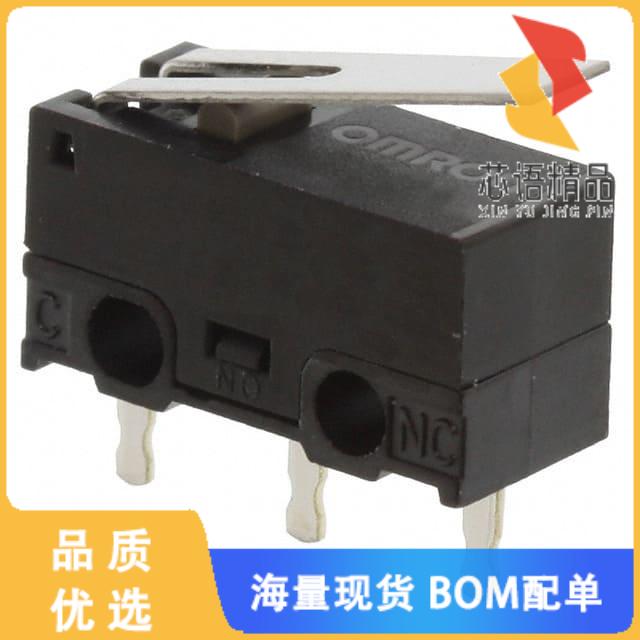 全新D2F-01L原装(SWITCH SNAP ACT SPDT 100MA 30V)正品