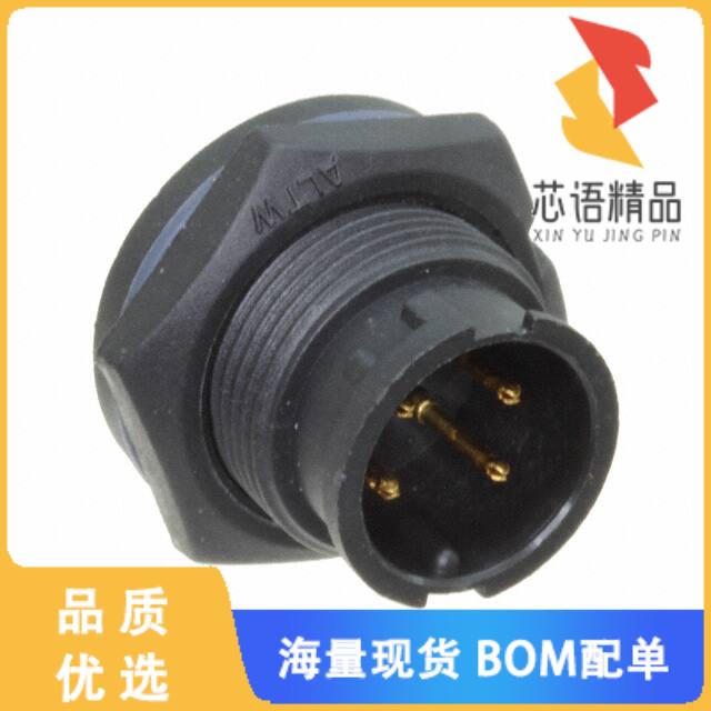 全新ABD-04PMMS-LC7001原装(CONN RCPT MALE 4P GOLD