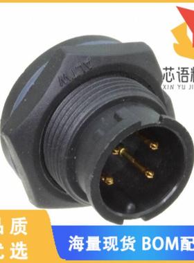 全新ABD-04PMMS-LC7001原装(CONN RCPT MALE 4P GOLD