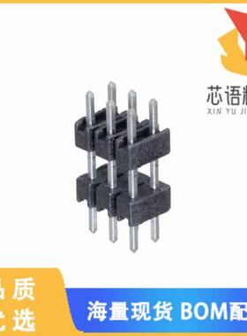 全新5-146486-3原装(CONN HDR 6POS 0.1 STACK T/H T