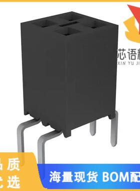 全新BCS-102-L-D-PE原装(CONN RCPT 4POS 0.1 GOLD P