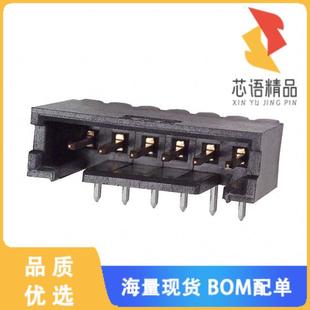 3原装 正品 2.54MM 6POS HEADER CONN 102203 全新5