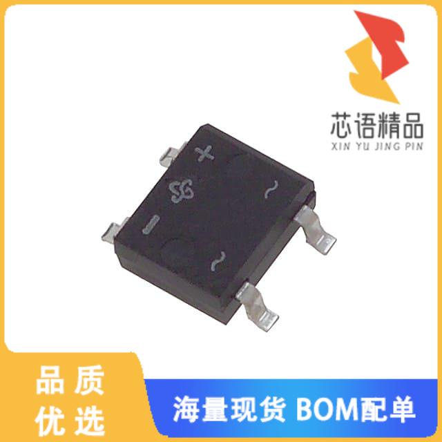 全新DF06SA-E3/77原装(BRIDGE RECT 1PHASE 600V 1A