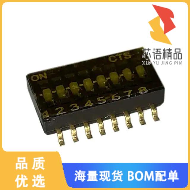 全新218-8LPSTR原装(SWITCH SLIDE DIP SPST 25MA 24
