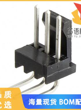 全新3-647630-3原装(CONN HEADER R/A 3POS 2.54MM)正品