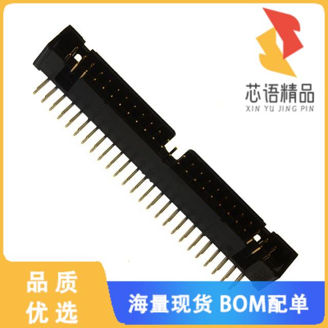 全新D2550-5002-AR原装(CONN HEADER R/A 50POS 2.54