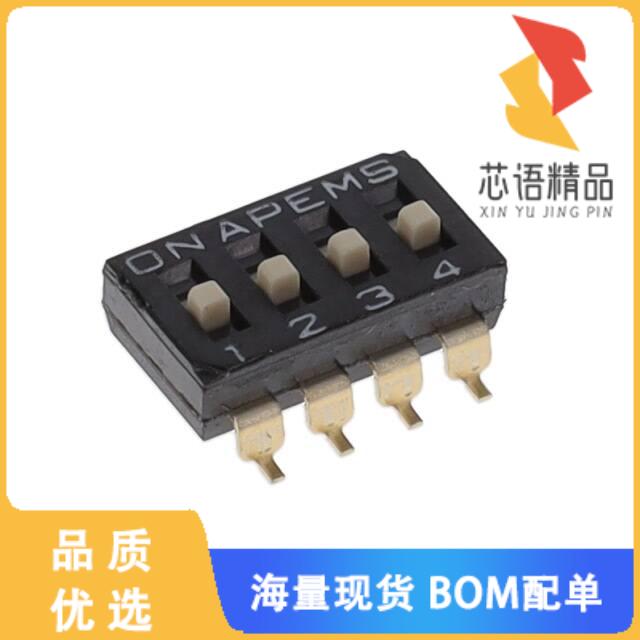 全新DM04原装(SWITCH SLIDE DIP SPST 25MA 24V)正品
