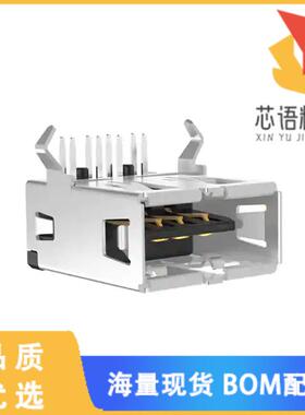 全新54-00030原装(CONN RCPT USB2.0 TYPEA 8POS R/A)正品