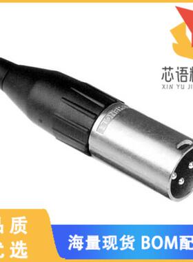 全新AC3MM原装(CONN RCPT MALE XLR 3P SOLDER CUP)正品