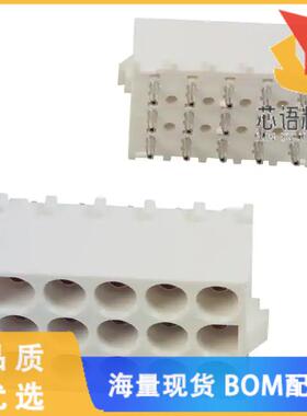 全新350434-4原装(CONN HEADER VERT 15POS 6.35MM)正品