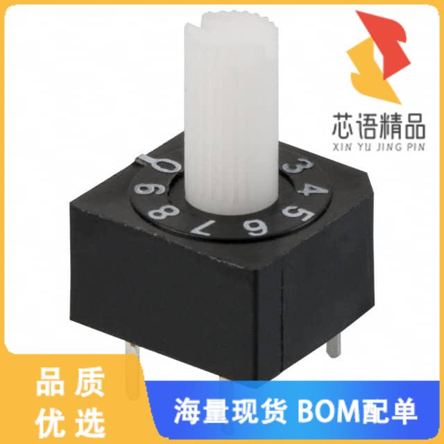全新A6A-10RS原装(SWITCH ROTARY DIP BCD 100MA 28V)正品