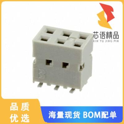 全新89898-303ALF原装(CONN RCPT 6POS 0.1 GOLD SMD)正品