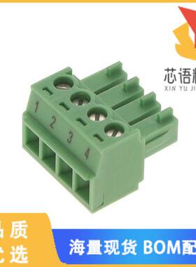 全新1840722原装(TERM B PLUG 4POS STR 3.81MM)正品