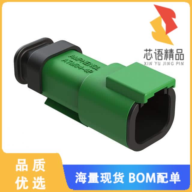 全新ATM04-4P-SR01GN原装(CONN RCPT HSG 4POS)正品