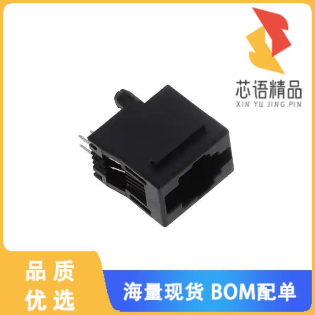 全新5520257-2原装(CONN MOD JACK 4P4C VERT UNSHLD)正品