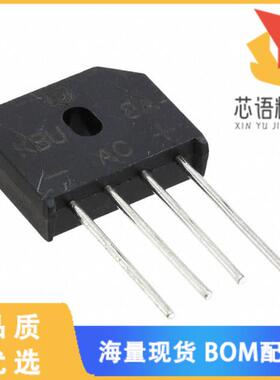 全新KBU6D原装(BRIDGE RECT 1PHASE 200V 6A KBU)正品