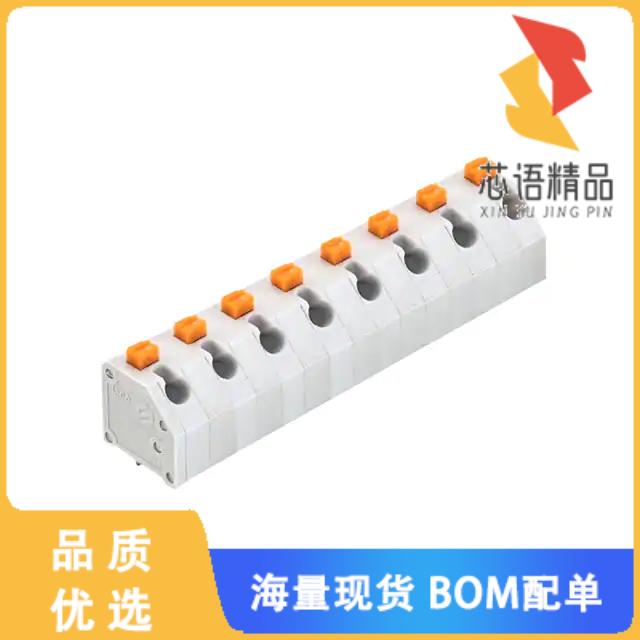 全新691412220008M原装(TERM B 8POS 45DEG 7MM PCB)正品