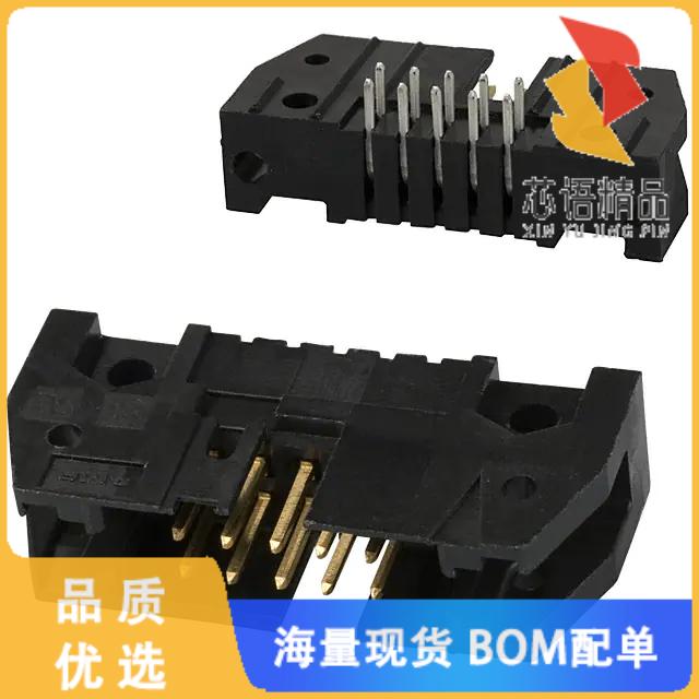 全新5102159-1原装(CONN HEADER R/A 10POS 2.54MM)正品