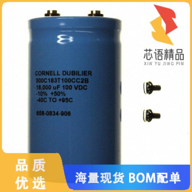 全新500C183T100CC2B原装(CAP ALUM 18000UF 100V SC
