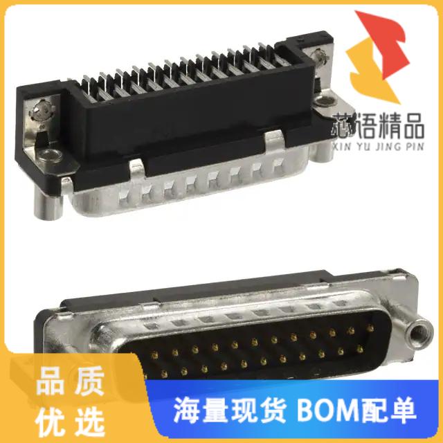 全新D25P33E4GV00LF原装(CONN D-SUB PLUG 25POS R/A