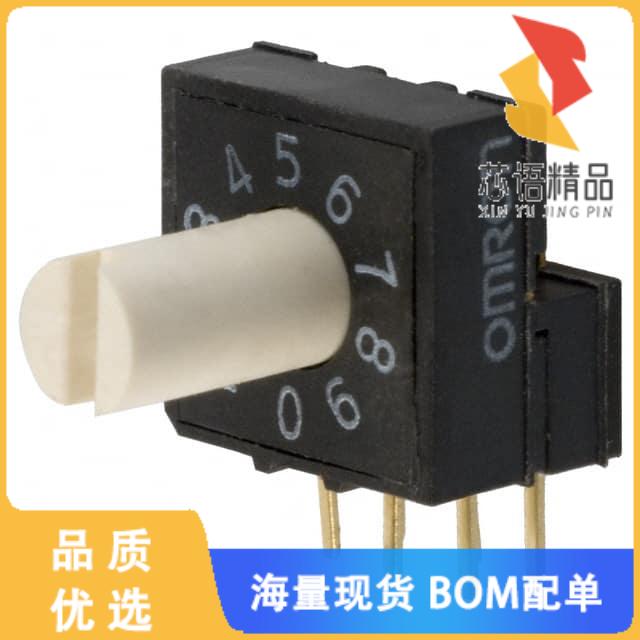 全新A6RV-102RS原装(SWITCH ROTARY DIP BCD 25MA 24
