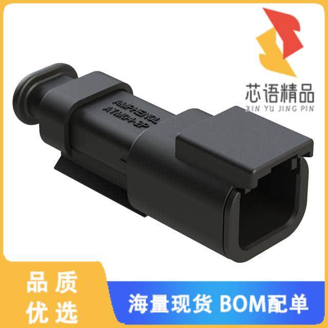 全新ATM04-2P-SR01BK原装(2-WAY RECEPTACLE, FEMALE