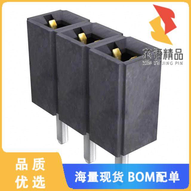 全新SLW-103-01-S-S原装(CONN RCPT 3POS 0.1 GOLD P