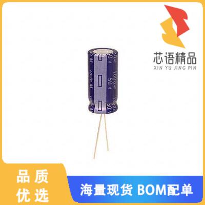 全新ECA-1HM102原装(CAP ALUM 1000UF 20% 50V RADIA