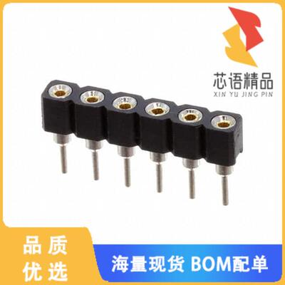 全新SMC-1-06-1-GT原装(MACHINE PIN SOCKET 6P 2.54
