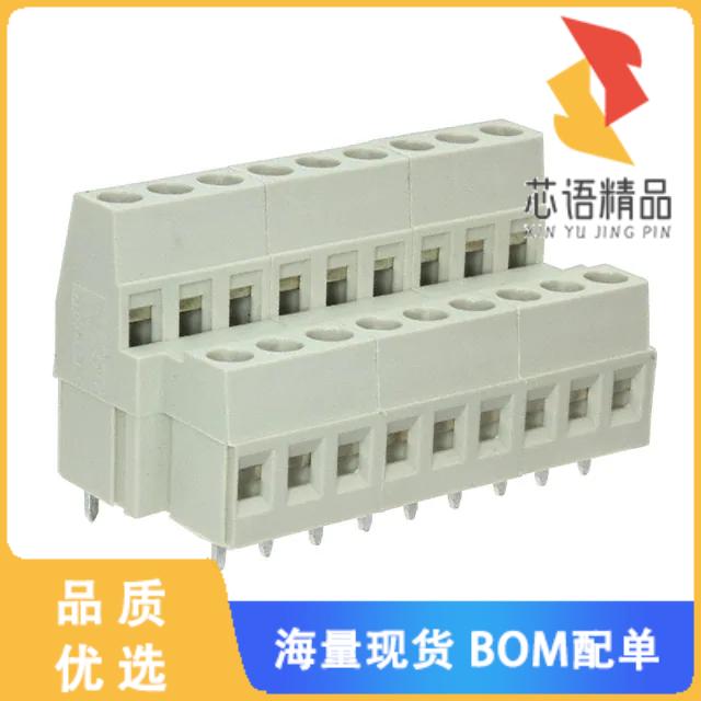 全新282888-7原装(TERM BLK 9POS SIDE ENTRY 5MM PC