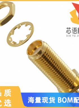 全新132291原装(CONN SMA JACK STR 50 OHM PCB)正品