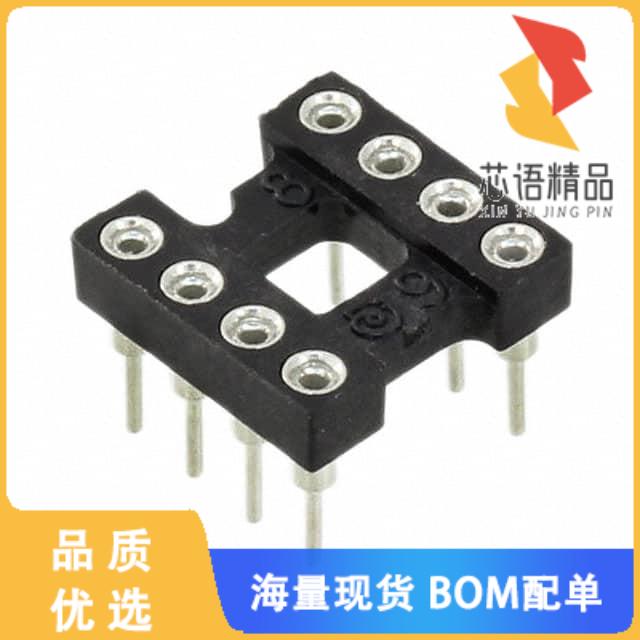 全新08-3518-10T原装(CONN IC DIP SOCKET 8POS GOLD)正品