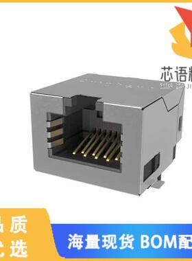 全新RJE3C1886402原装(8P8C, RA, CAT6A, SMT, SHIEL