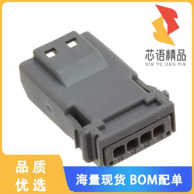 全新MX19004P52原装(CONN PIN HOUSING 4POS MX19)正品