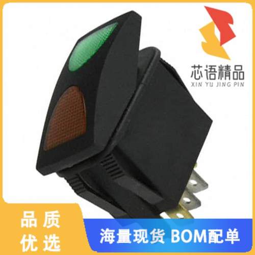 全新GRB292A301BBAG1原装(SWITCH ROCKER SPST 21A 1