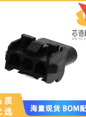 全新1-350767-9原装(CONN U-MNL CAP 3POS 94V-0 BLK)正品