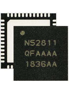 全新NRF52811-QFAA-R原装(IC BLUETOOTH V5.1 QFN)正品