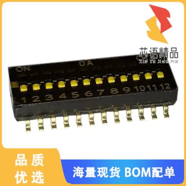全新218-12LPSTRF原装(SWITCH SLIDE DIP SPST 25MA