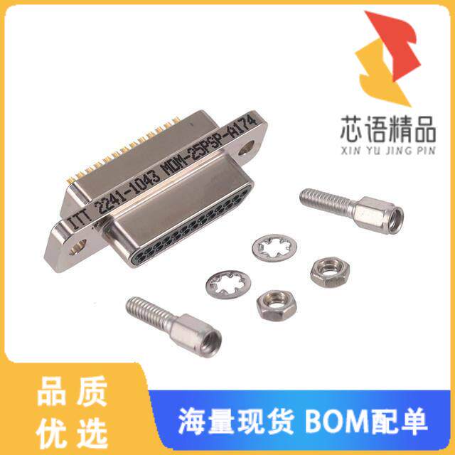 全新MDM-25PSP-A174原装(CONN -D PLUG 25POS PNL MN