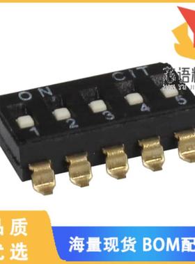 全新KJ05RTT原装(DIP SWITCH DPST 5 POSITION SURFA)正品