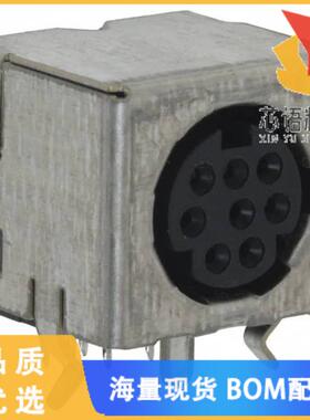 全新5749232-1原装(CONN RCPT FMALE MINI DIN 8P SL