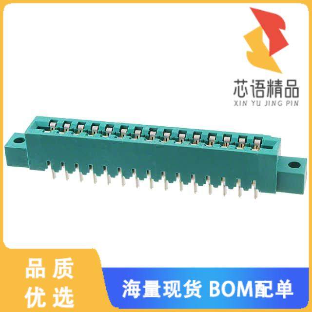 全新2-530655-4原装(CONN EDGE DUAL FMALE 30POS 0.