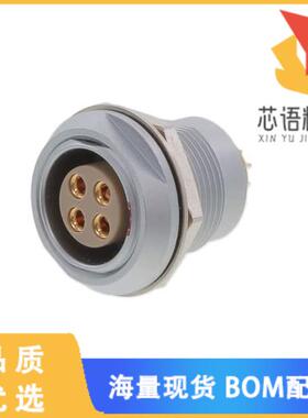 全新ECG.3B.304.CLL原装(CONN RCPT FMALE 4P GOLD S