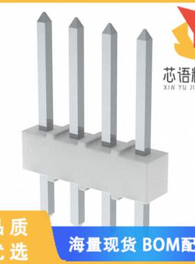 全新0022032041原装(CONN HEADER VERT 4POS 2.54MM)正品